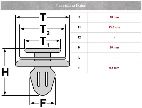 Zierleisten Verkleidung Befestigungs Clip für Audi VW Seat Skoda | 893867290