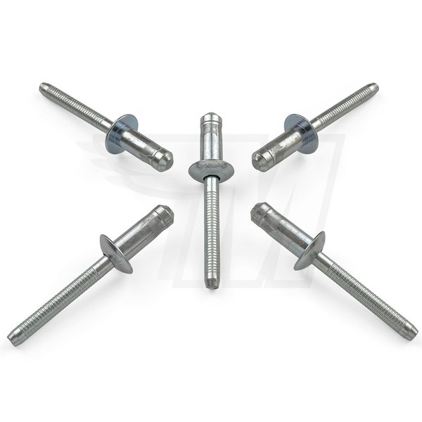 Universal Stahl Niete 6,4 x 18,5 mm für BAIC
